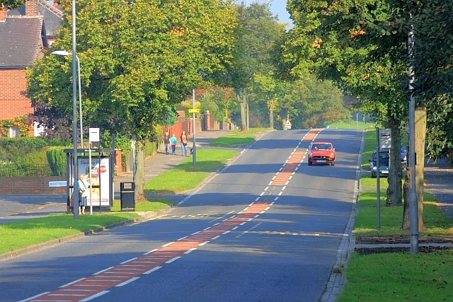 Hartburn Avenue, a residential street in Hartburn, Stockton-on-Tees